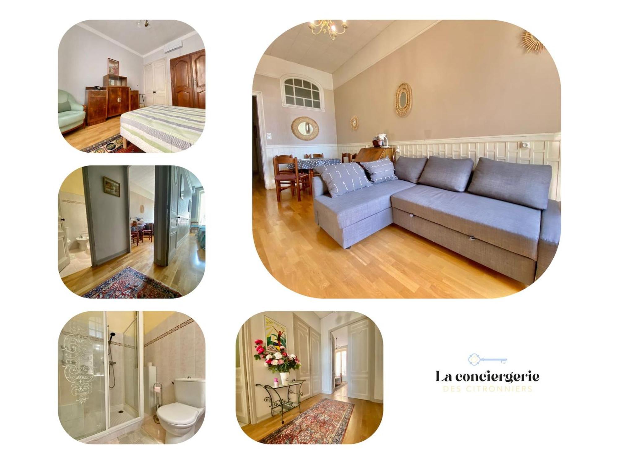 Appartement Le Regina, Vue Mer, Plein Centre, Unique *